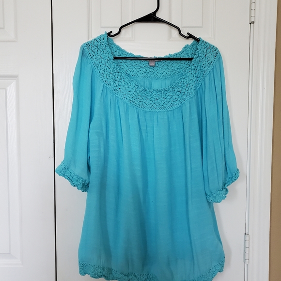 Valerie Stevens Tops - Valerie Stevens Plus Size Top